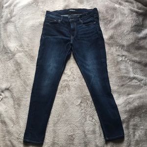 Express jean stretch legging size 8 short